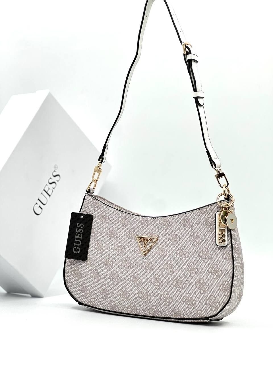 сумка женская guess hwsg8778720 бледно-серая,сумка женская guess арт. 11716853,сумка женская через плечо guess,сумка guess,сумка женская guess