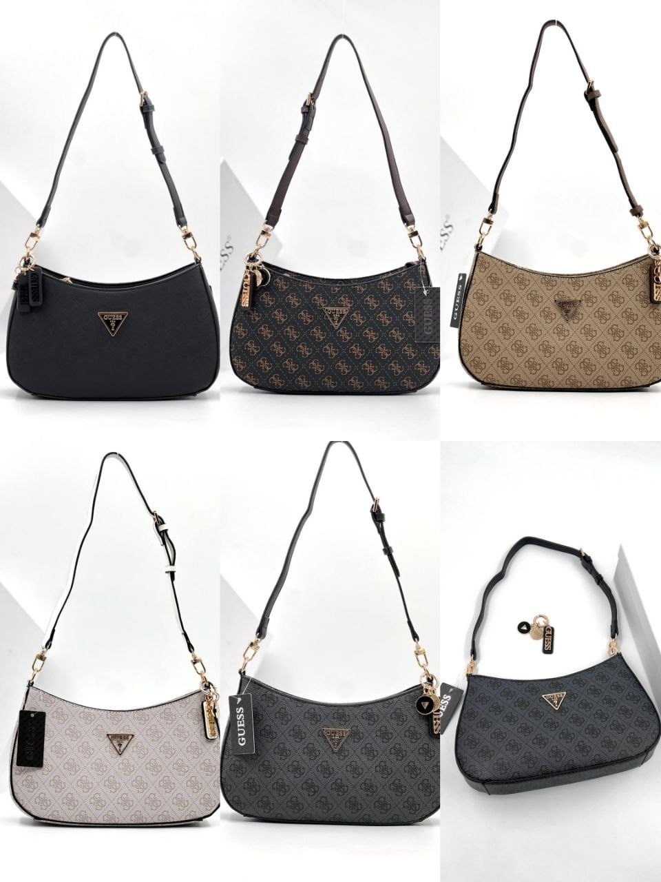 сумка женская guess hwsg8778720 бледно-серая,сумка женская guess арт. 11716853,сумка женская через плечо guess,сумка guess,сумка женская guess