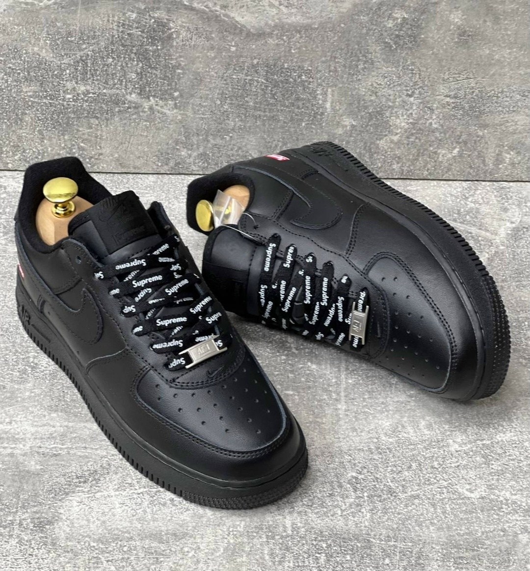 nike air force 1 low & supreme black,кроссовки nike air force 1 supreme,кроссовки nike air force 1 low x supreme "black",nike air force 1 supreme,supreme x nike air force 1 low