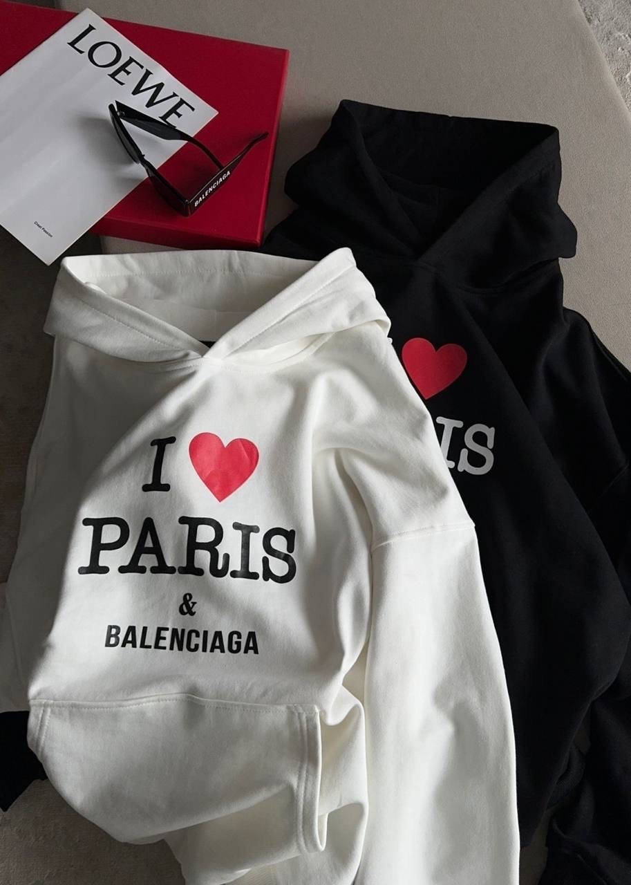 худи оверсайз,худи balenciaga,кофта белая женская,свитшот женская,свитшот толстовка