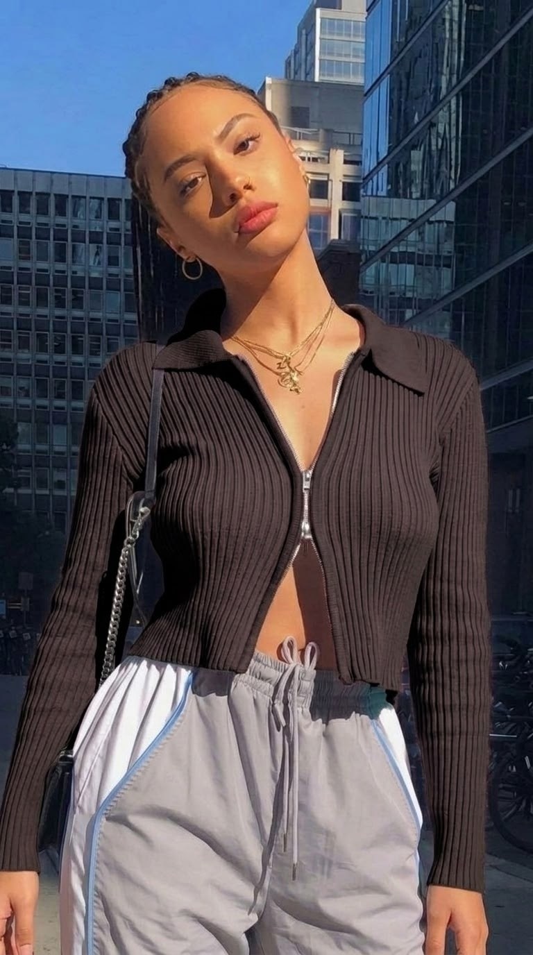 женская кофта,укороченный кардиган,женский осенний ребристый свитер с молнией,кардиган на молнии
