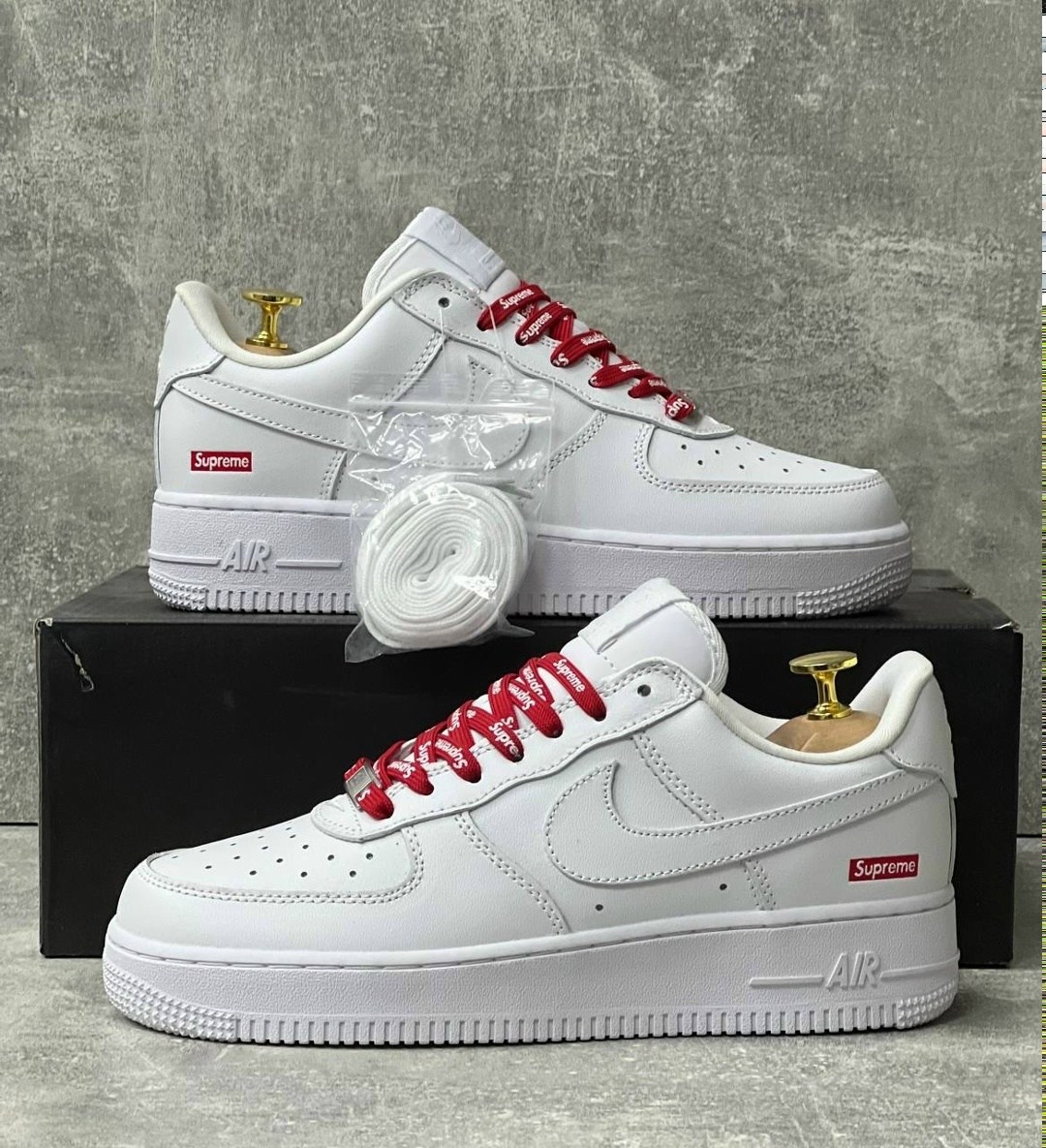 nike air force 1 low supreme white,nike air force 1 supreme,кроссовки nike air force 1 supreme,кросcовки nike air force 1,nike air force x supreme 1 low
