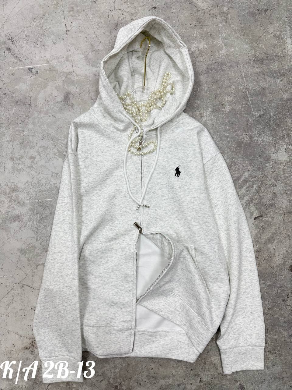 зип худи укороченное оверсайз на молнии,zip hoodie ralph lauren white,женская кофта,кофта модная,зип худи укороченное оверсайз на молнии белый