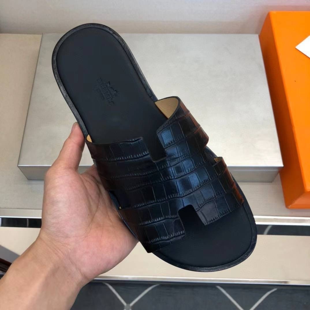 крокодиловые шлепки эрмес мужские,шлепанцы мужские hermes,шлепанцы мужские кожаные,шлепки гермес черные мужские,мужские шлепанцы
