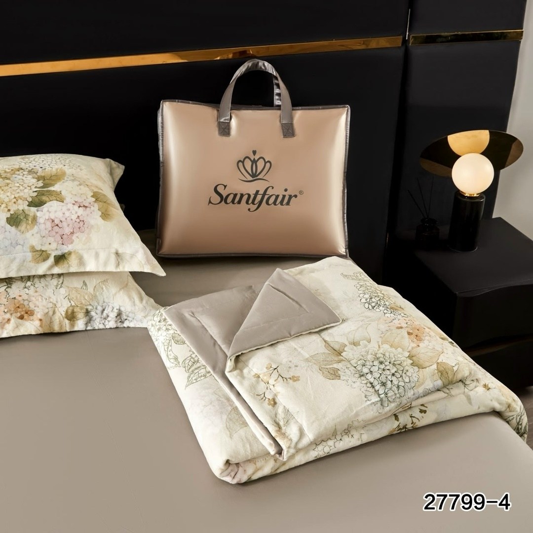 комплект постельного белья с одеялом santfair,комплект постельного белья с одеялом тенсель "santfair",комплект постельного белья с готовым одеялом,комплект постельного белья с одеялом santfair тенсель
