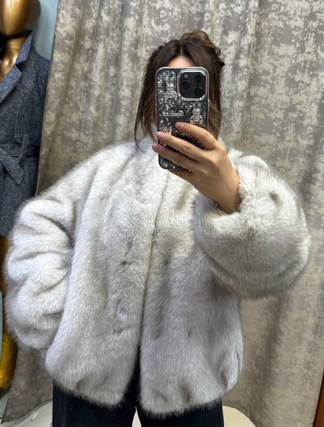 шубка,шуба,женская шуба,шуба из песца,короткая шуба