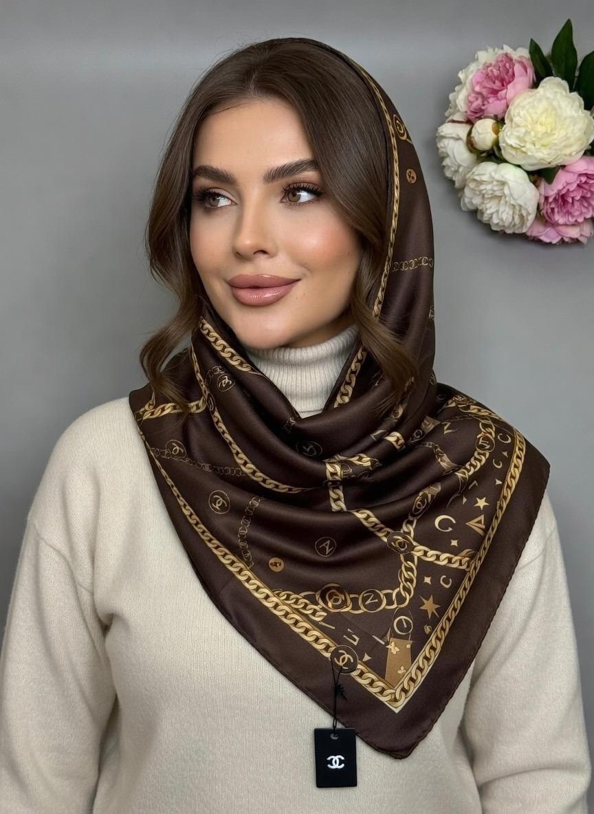 платок женский,шелковый платок,платок,брендовый платок,платки и шарфы