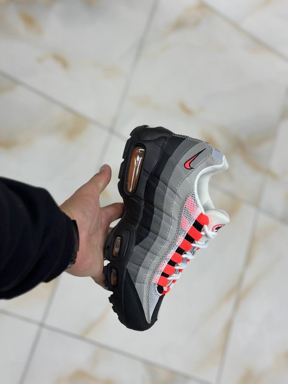 nike air max 95,nike air max 95 essential,кроссовки,nike air max 95 solar red,air max 95