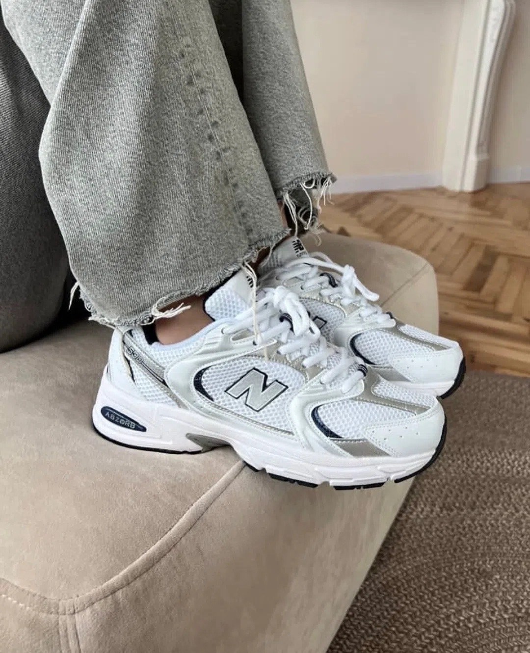 кроссовки new balance 530,кроссовки new balance 530 white silver,кроссовки new balance 530 женские,кроссовки белые летние new balance 530,женские кроссовки new balance