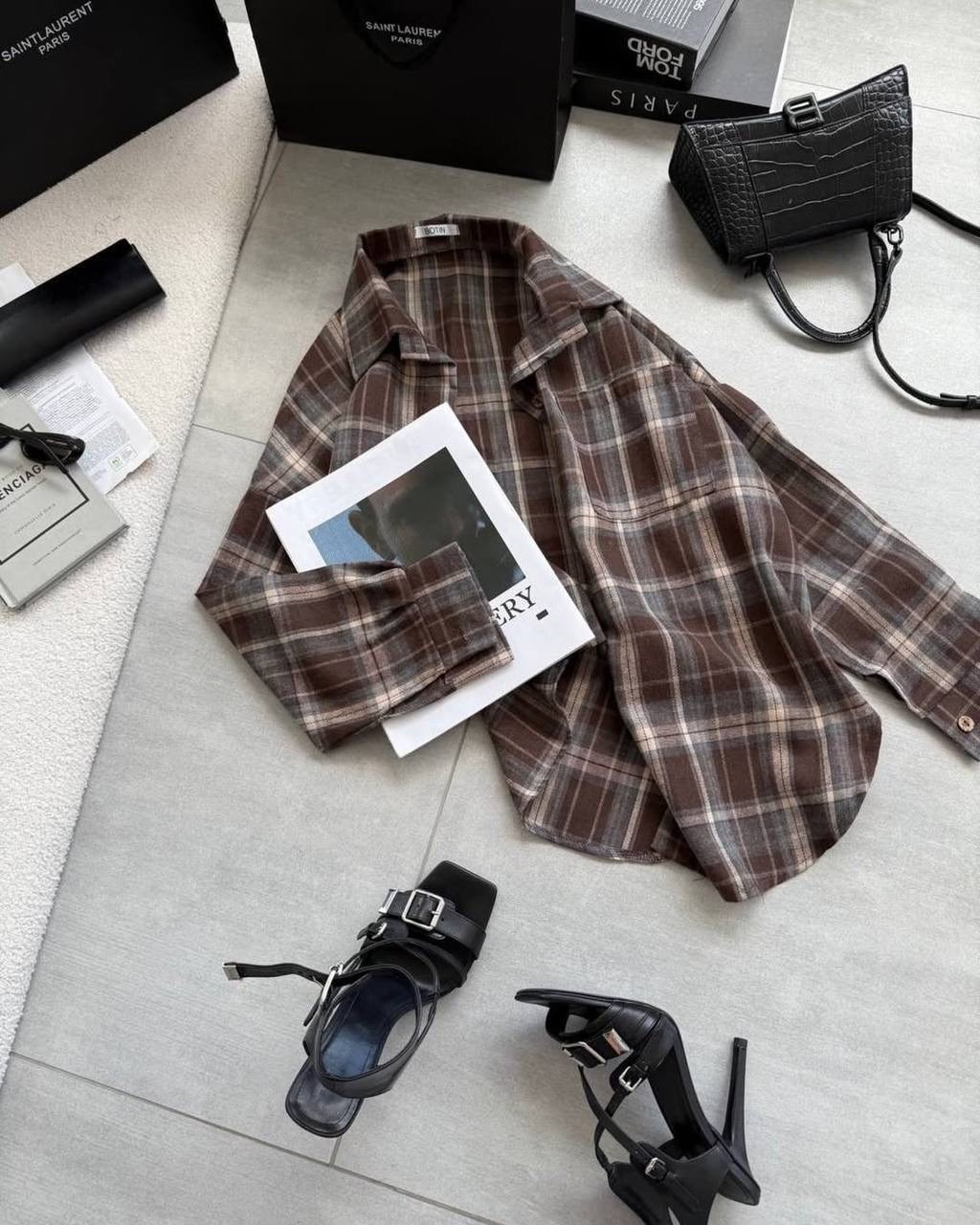 рубашка оверсайз в клетку thirteen brand,рубашка в клетку,рубашка в клетку женская,рубашка оверсайз в клетку,рубашка в клетку оверсайз женская