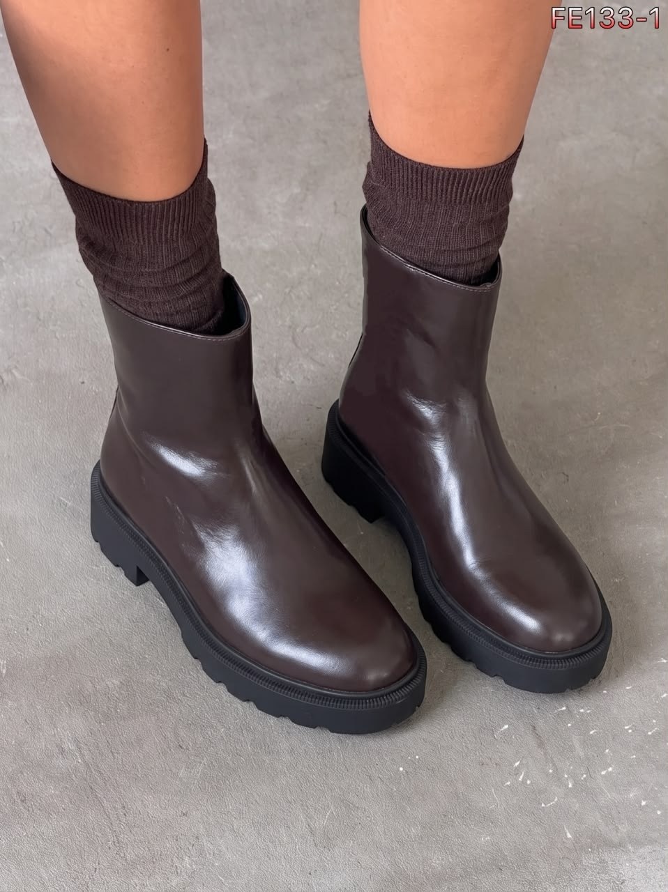 ,ботинки на плоской подошве onlbeatrix-3 only shoes коричневый,полусапоги,полусапоги женские,женские ботинки
