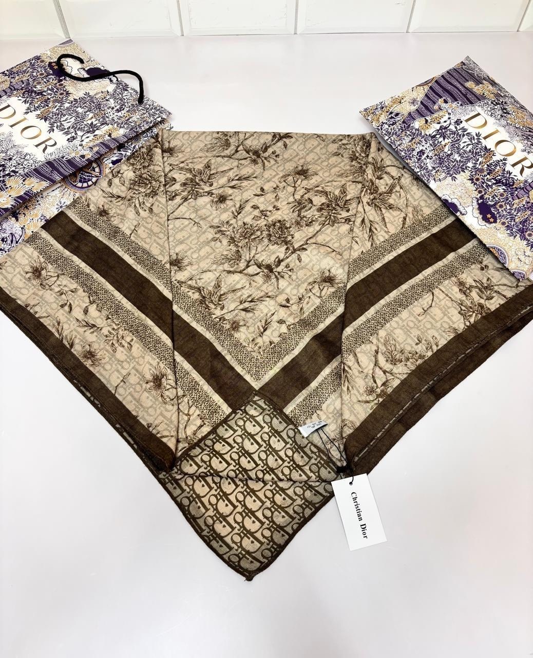 платок диор,dior платок,брендовый платок,брендовый платок dior,женский платок