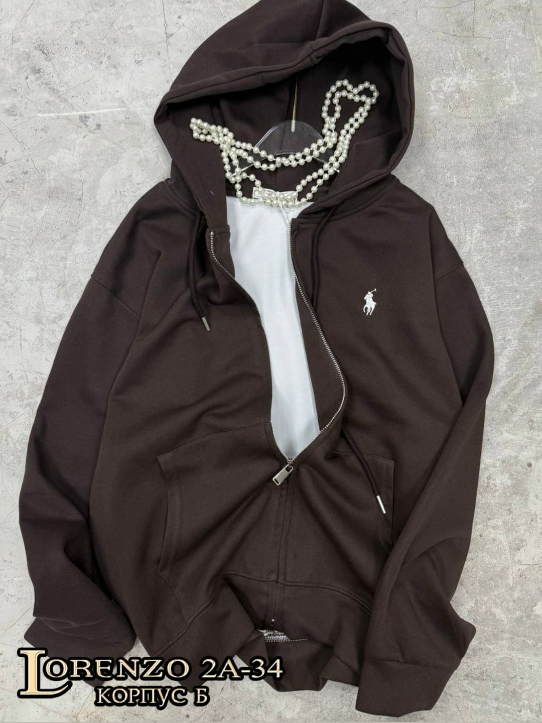 зип худи polo ralph lauren,кофта худи,зип худи ralph lauren,женская кофта,худи оверсайз