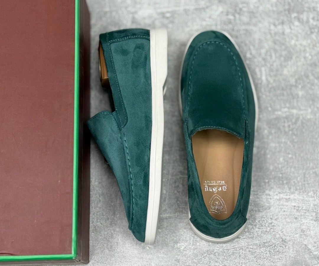 замшевые лоферы loro piana,лоферы мужские loro piana,лоро пиано лоферы мужские зеленые,замшевые лоферы,