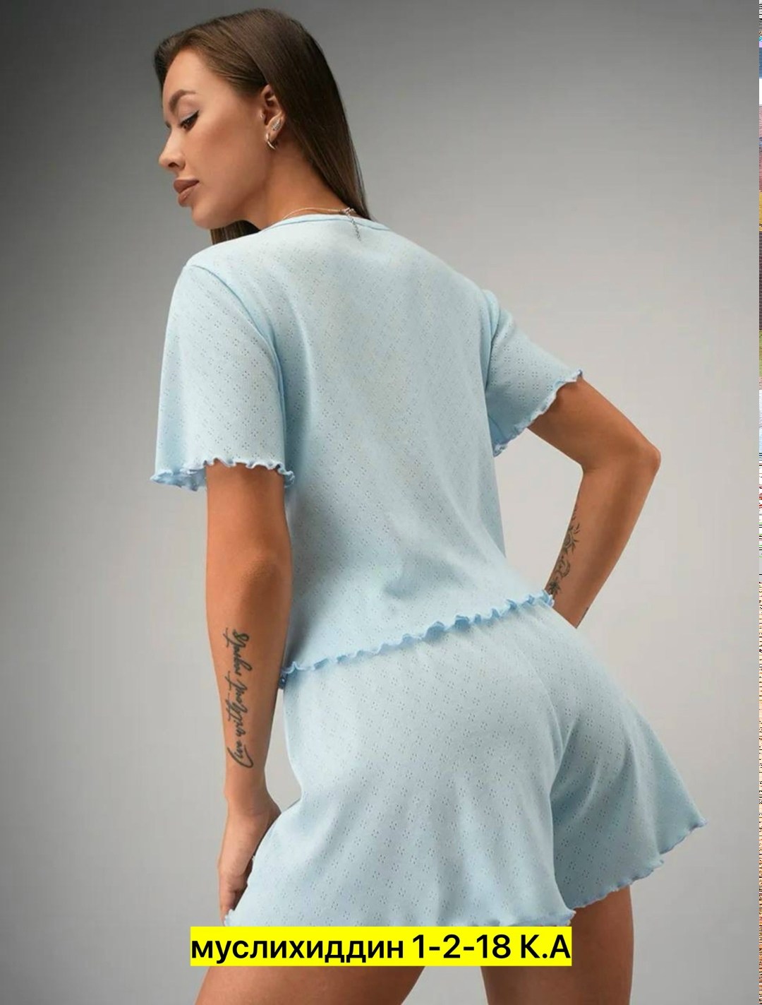 женская пижама с шортами,пижама женская,пижама женская kaftan "горошек",пижама женская хлопок,пижама из хлопка