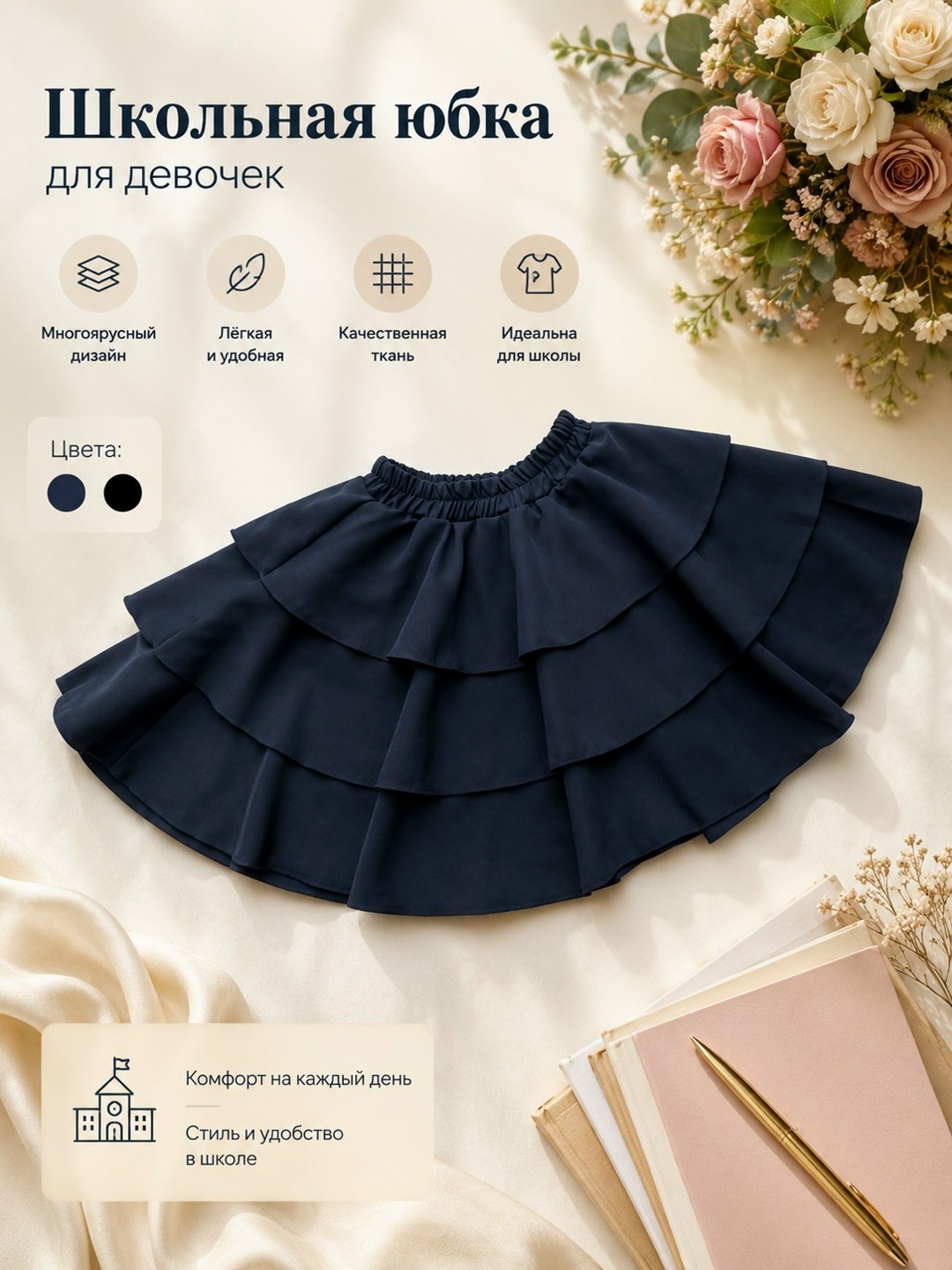 школьная юбка для девочки,школьная юбка на резинке для девочки,школьная юбка на резинке для девочки moderfeci,юбка школьная с воланами,юбка школьная