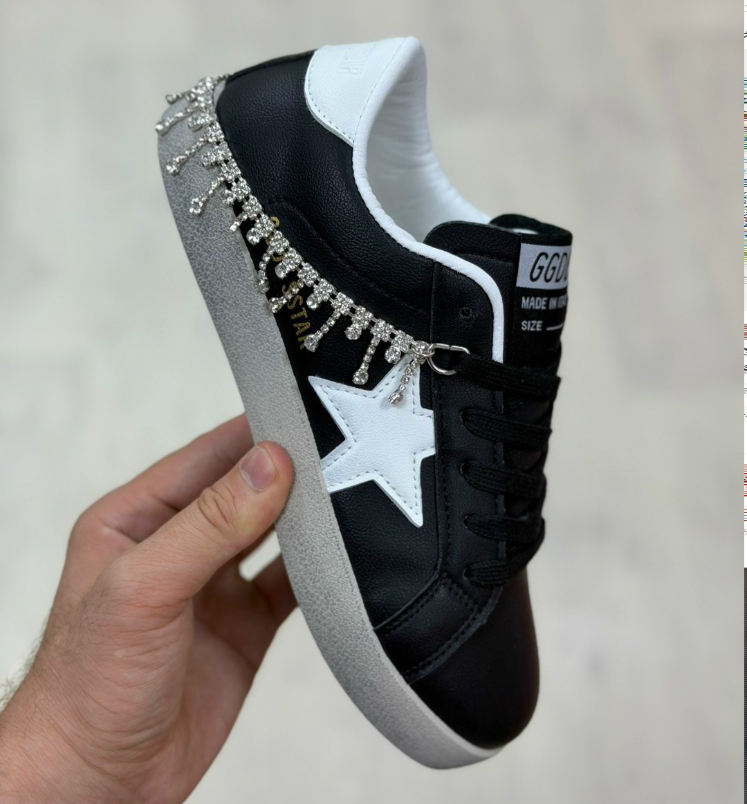 ,golden goose кеды hi star на платформе черный,кроссовки golden goose,кеды golden goose,женские кроссовки