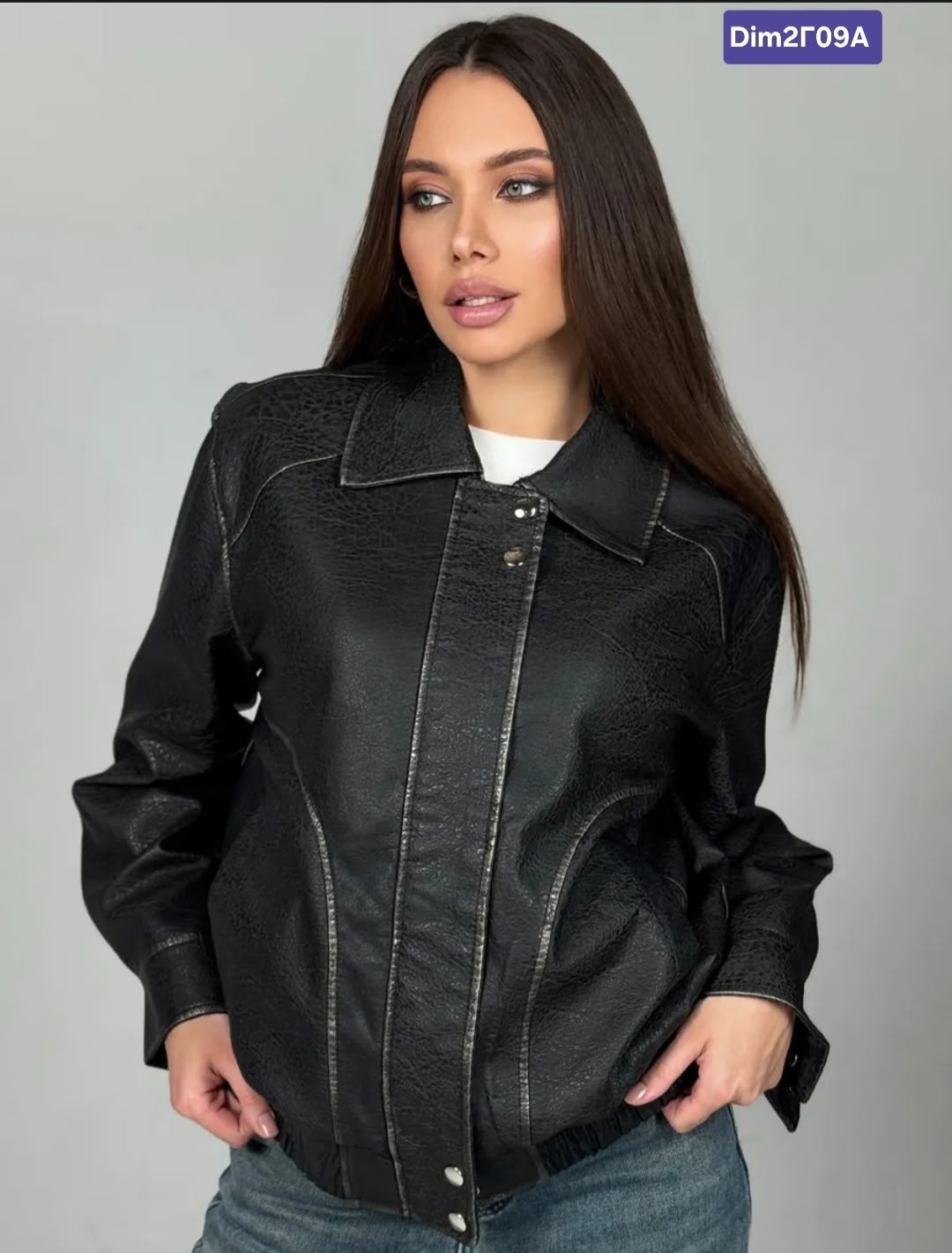 кожаная куртка,косуха из экокожи sh-fashion 203240058,куртка косуха,косуха кожаная,косуха женская