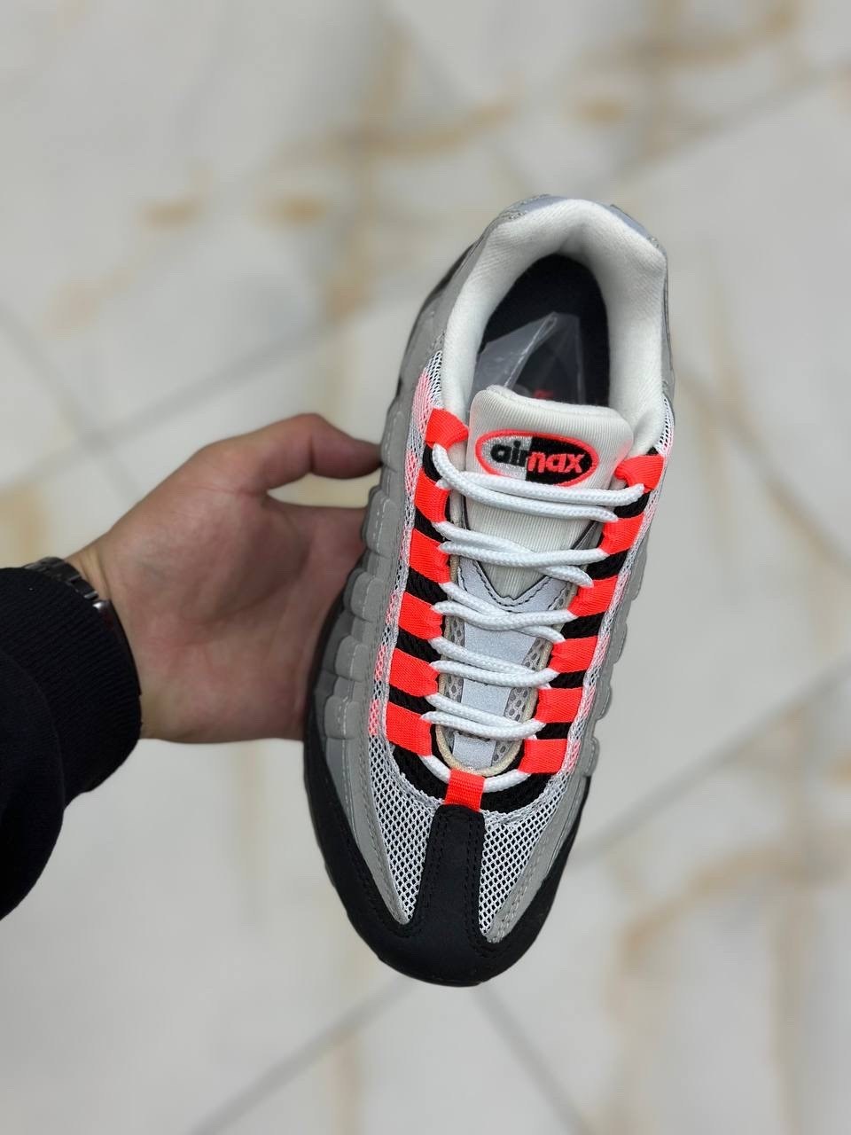 nike air max 95,nike air max 95 essential,кроссовки,nike air max 95 solar red,air max 95