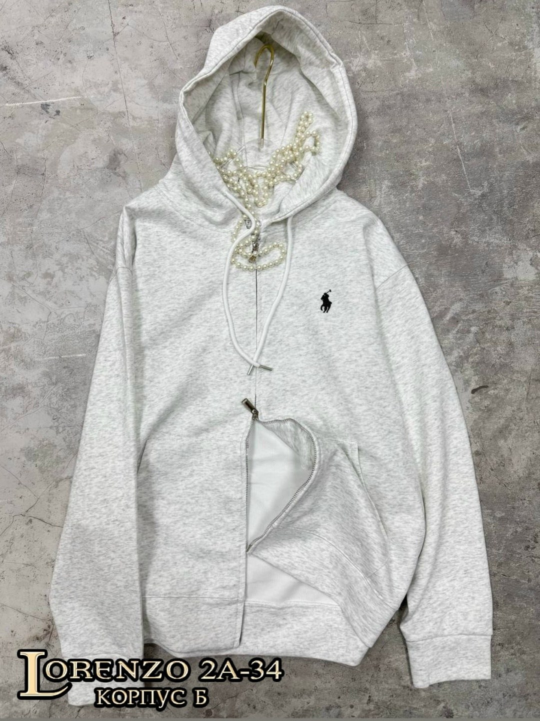 зип худи polo ralph lauren,кофта худи,зип худи ralph lauren,женская кофта,худи оверсайз
