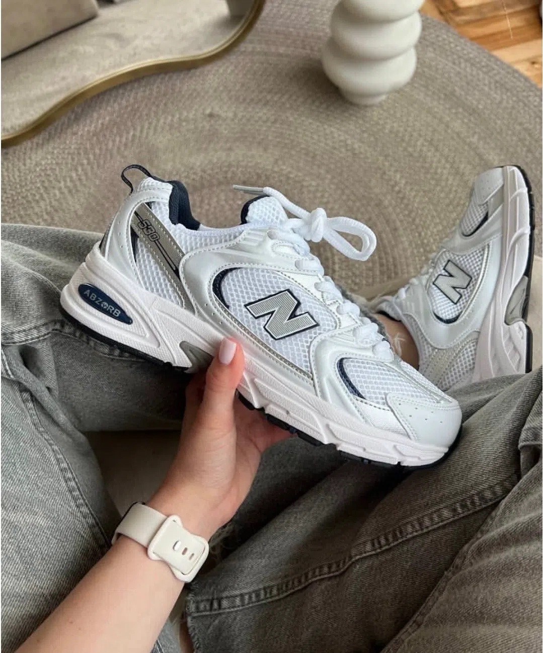 кроссовки new balance 530,кроссовки new balance 530 white silver,кроссовки new balance 530 женские,кроссовки белые летние new balance 530,женские кроссовки new balance