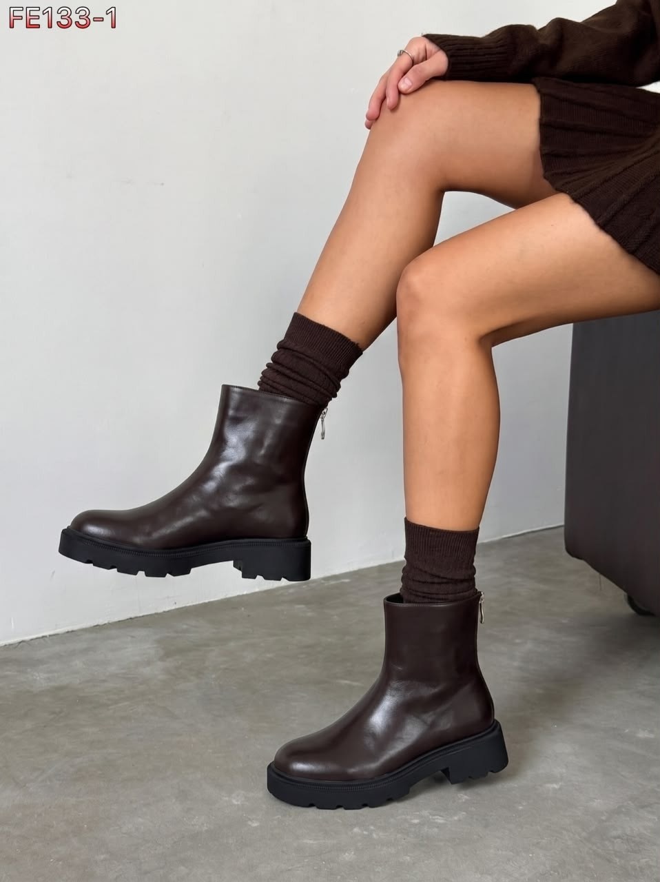 ,ботинки на плоской подошве onlbeatrix-3 only shoes коричневый,полусапоги,полусапоги женские,женские ботинки