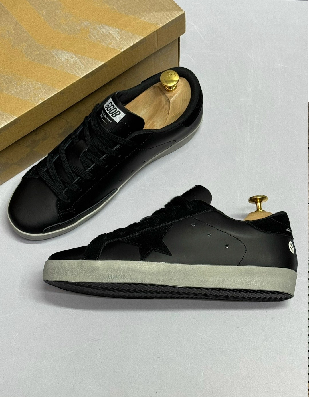 ,кроссовки golden goose,кеды golden goose,golden goose кеды hi star на платформе черный,golden goose super star