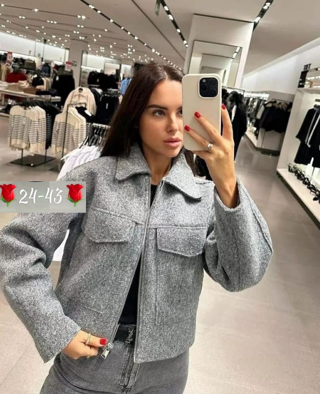 короткая куртка из букле zara серый,куртка женская,укороченная куртка букле zara v143906466 цвет: серый,куртка пальто,шерстяная куртка