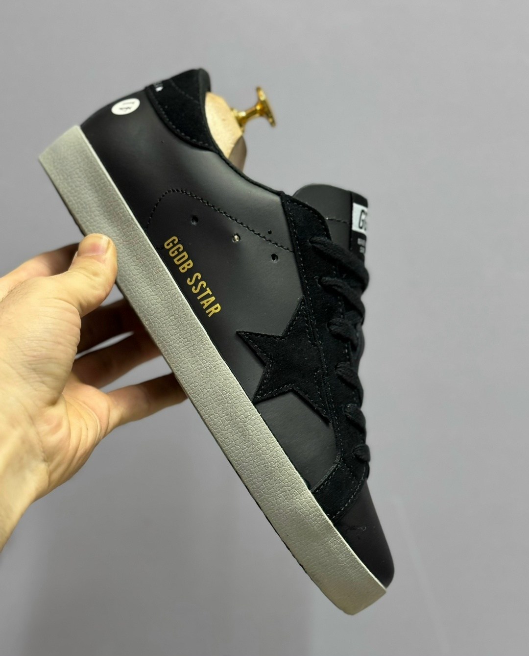 ,кроссовки golden goose,кеды golden goose,golden goose кеды hi star на платформе черный,golden goose super star
