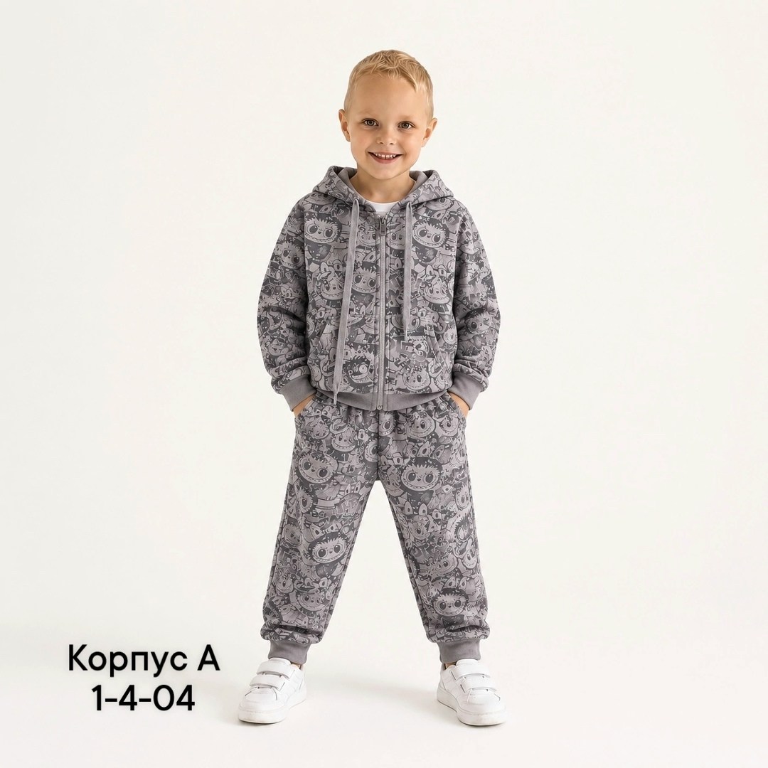 костюм детский,комплект костюм,толстовка детская с капюшоном kaftan "rock on" р. 32 (110-116),одежда для мальчика,толстовка для мальчика