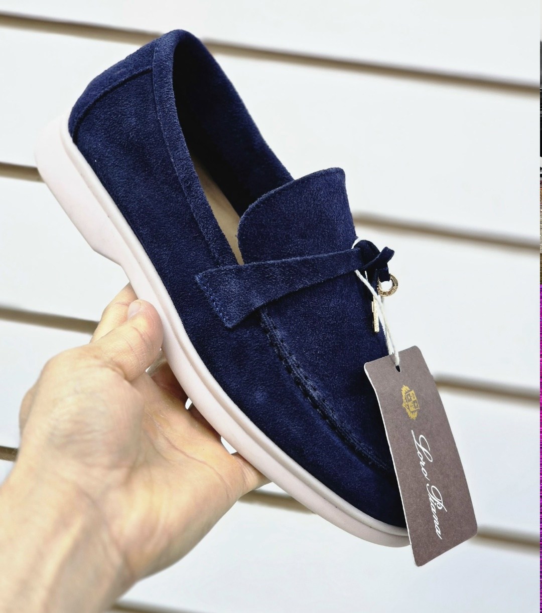 лоферы loro piana,,лоферы loro piana summer walk,лоферы замшевые,замшевые лоферы loro piana summer charms walk
