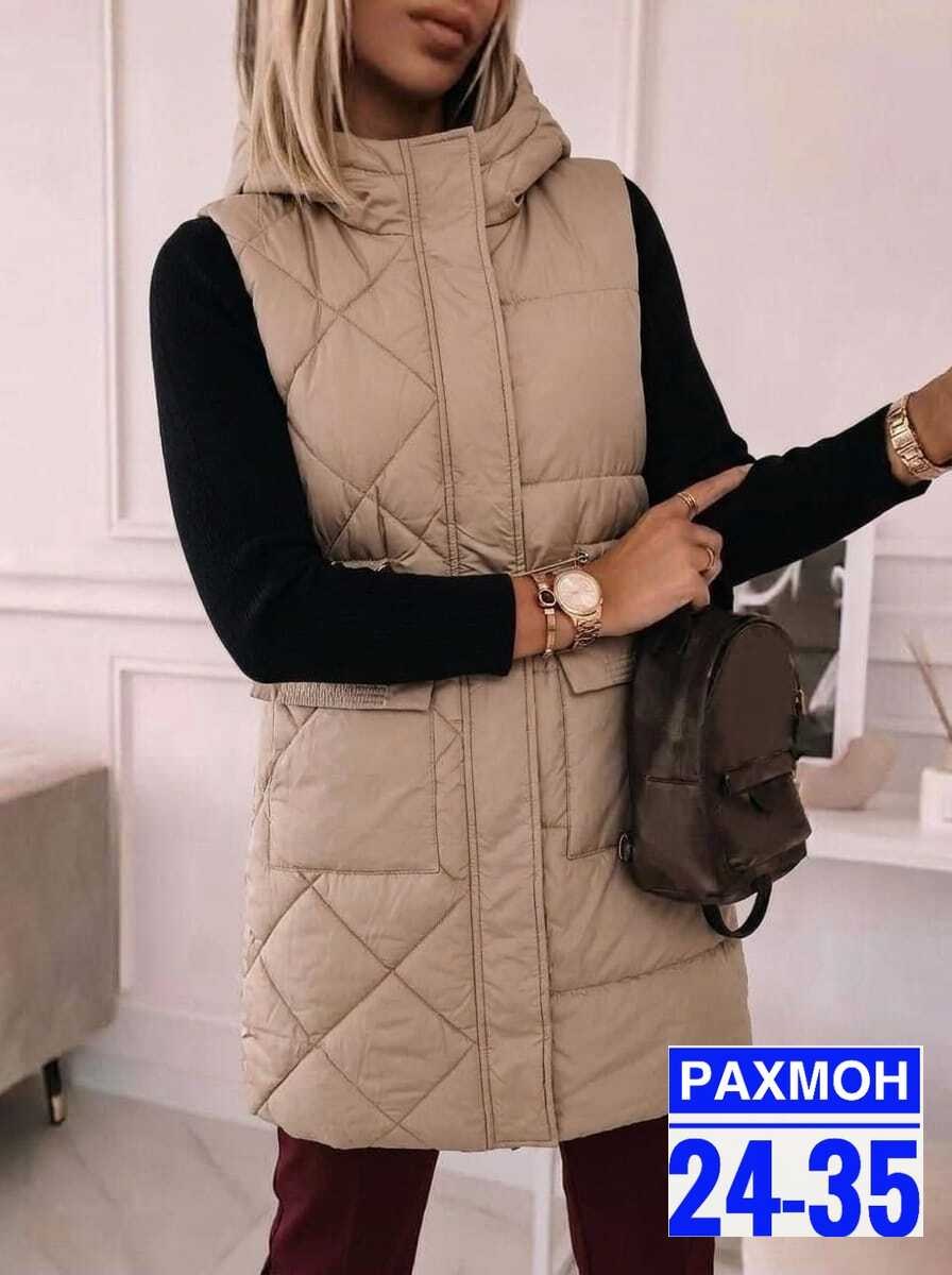 жилетка женская,жилет женский,жилетка,жилетка удлиненная женская,удлиненный жилет