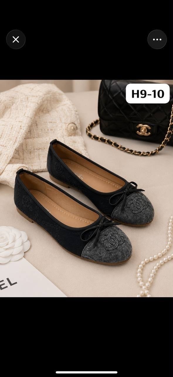 ,балетки chanel,балетки,женские балетки,черные балетки