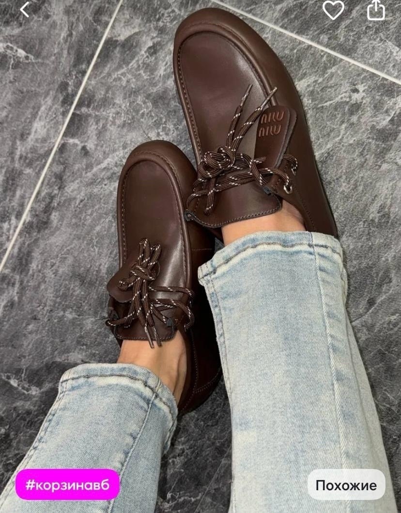 ,лоферы miu miu,в ,мокасин, женская