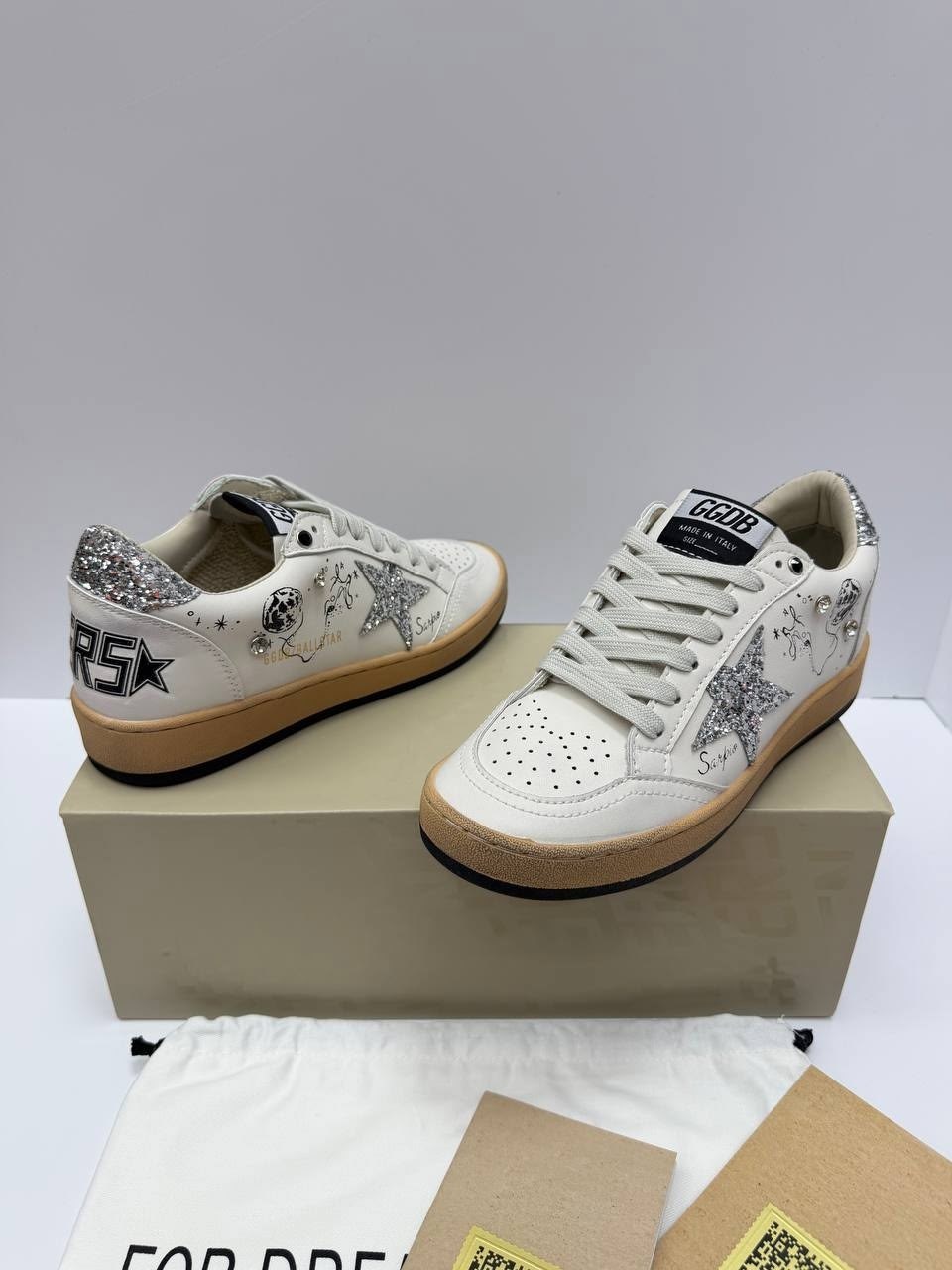,golden goose кроссовки,кеды golden goose,кроссовки ball star golden goose белый,golden goose deluxe brand белые кожаные кеды