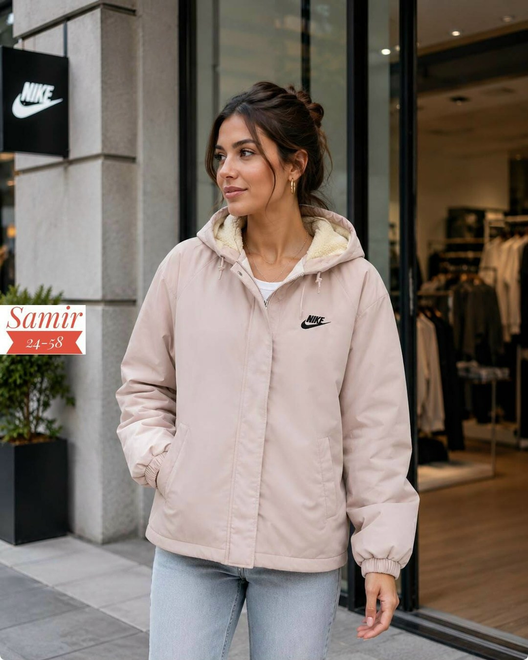 женская куртка nike,куртка женская утепленная nike 477161-010,куртка женская демисезонная,женская куртка nike sportswear windrunner,стильная куртка