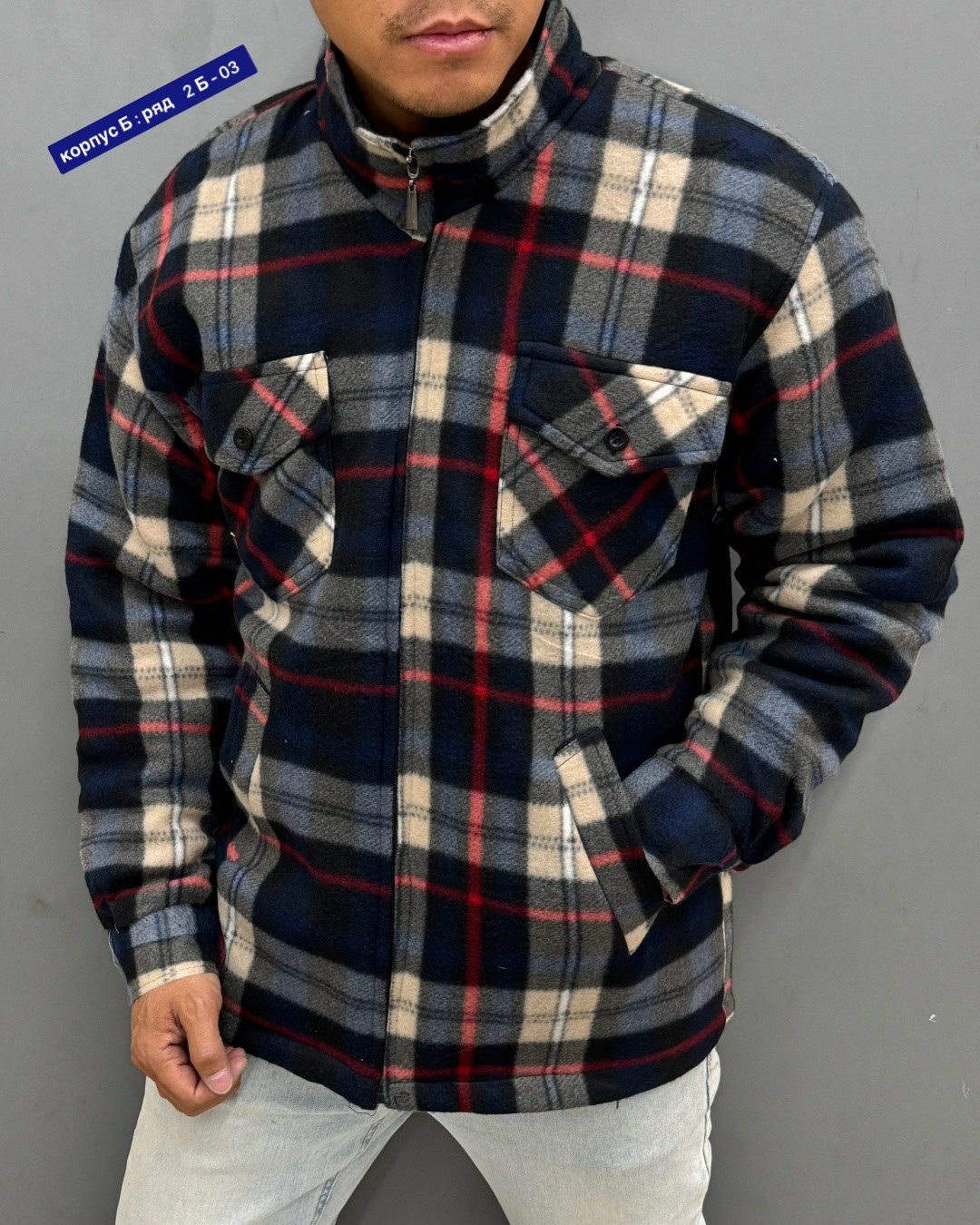 рубашка в клетку теплая h&h fashion,мужская рубашка,теплая рубашка,рубашка с капюшоном