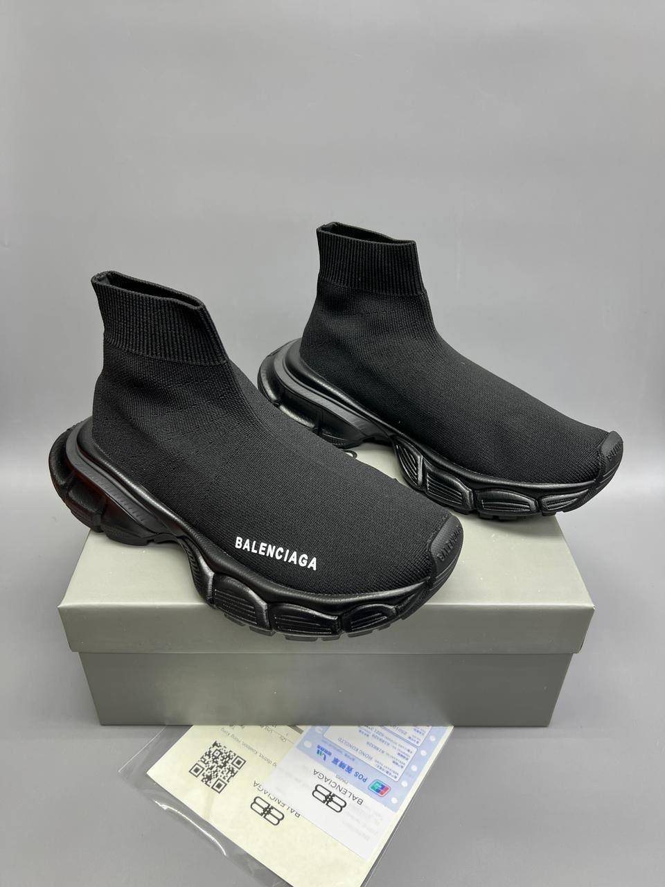 женские кроссовки balenciaga,кроссовки balenciaga,кроссовки balenciaga speed,кроссовки balenciaga speed trainer triple black,кроссовки баленсиага женские