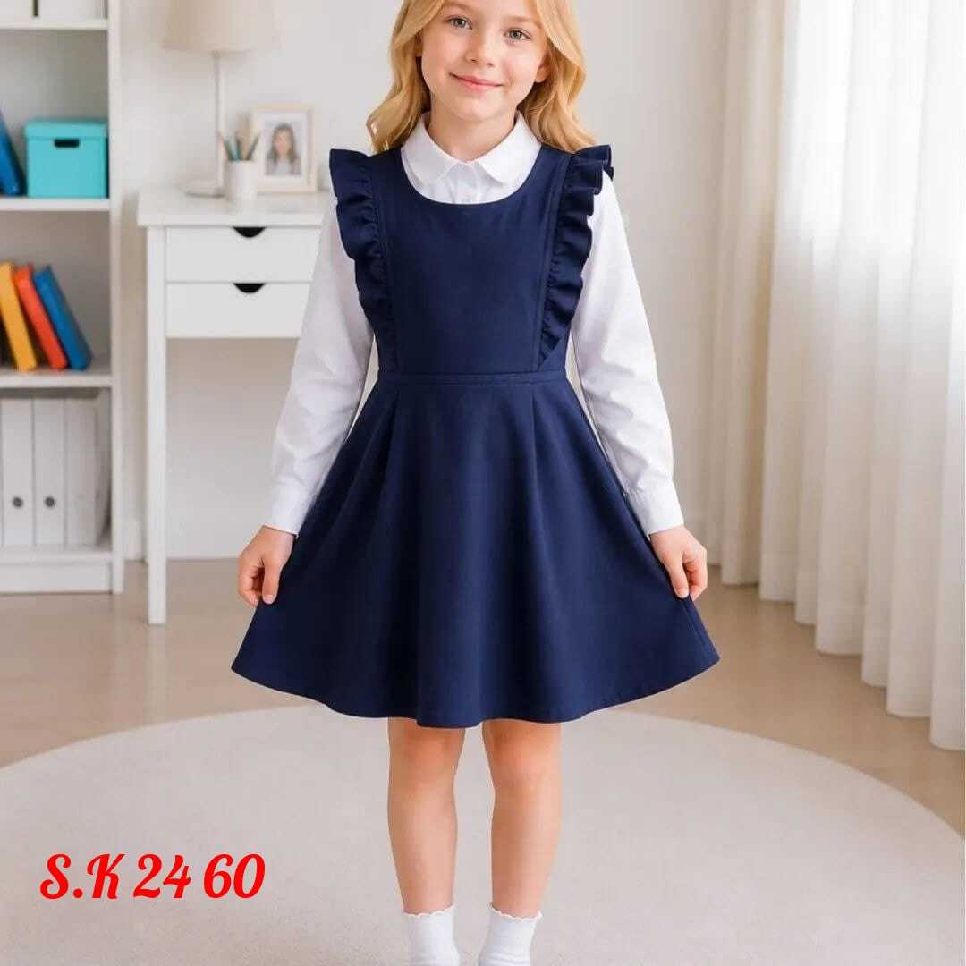 сарафан школьная форма v&d fashion 242718096,школьный сарафан для девочек,сарафан школьный,сарафан в школу для девочки,школьная форма сарафан