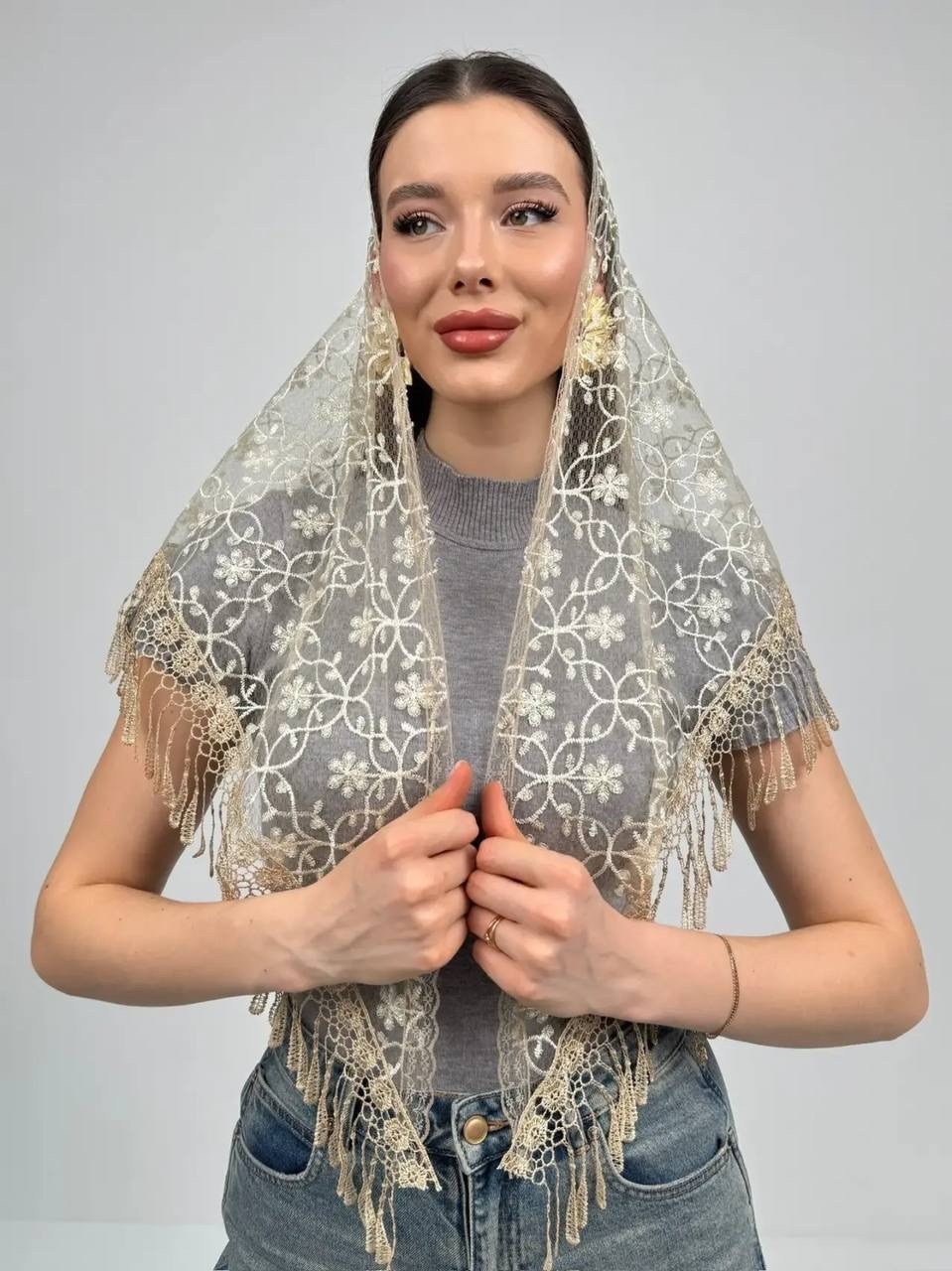 платок на голову для храма на шею в церковь,косынка женская,платки церковный,платок на голову женский,платок на голову для храма на шею