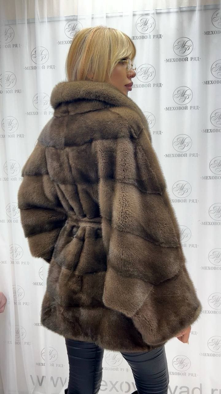 норковая шуба,короткая норковая шуба,шуба норка,норковая шуба кимоно,норковое пончо