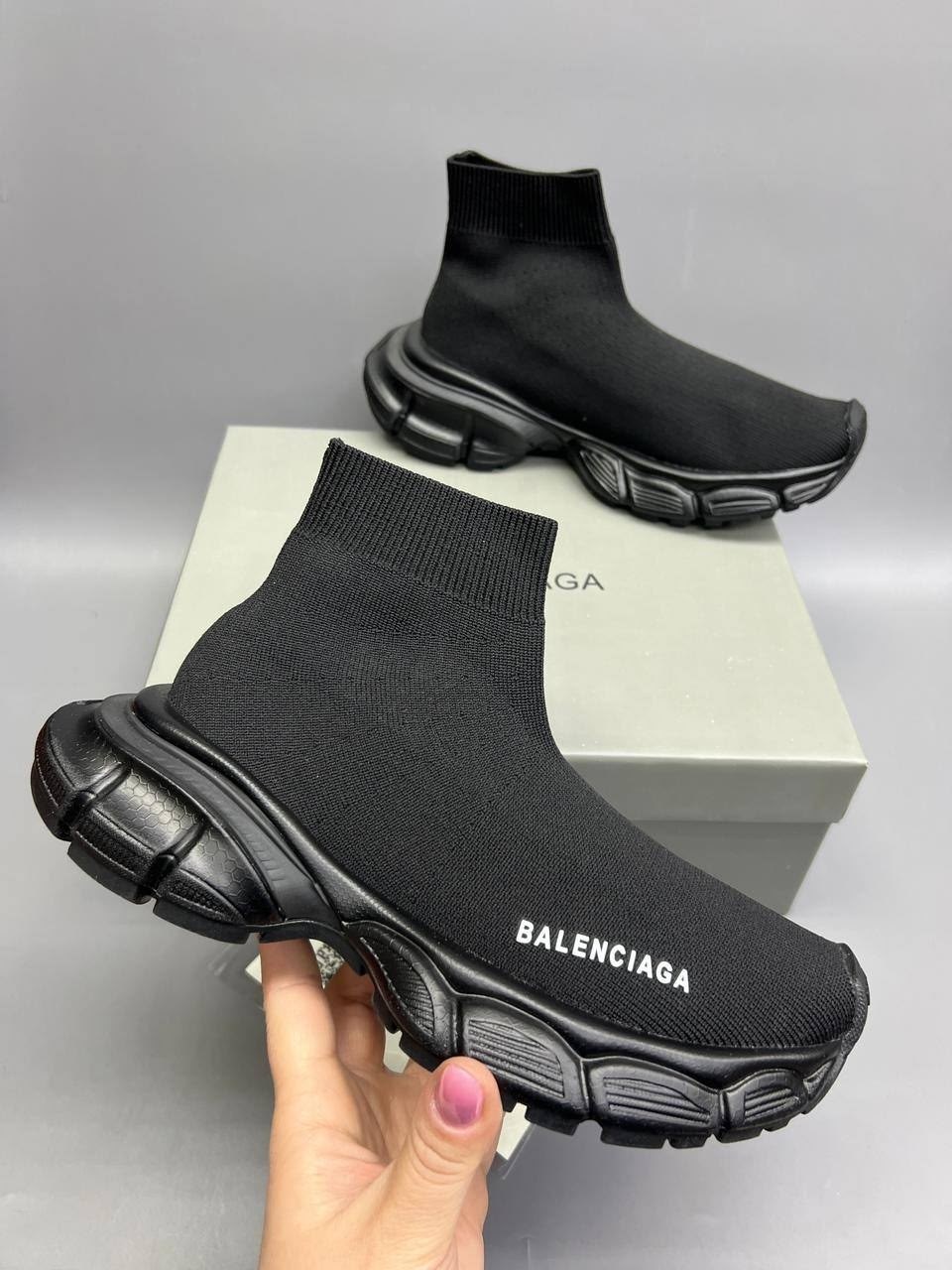 женские кроссовки balenciaga,кроссовки balenciaga,кроссовки balenciaga speed,кроссовки balenciaga speed trainer triple black,кроссовки баленсиага женские