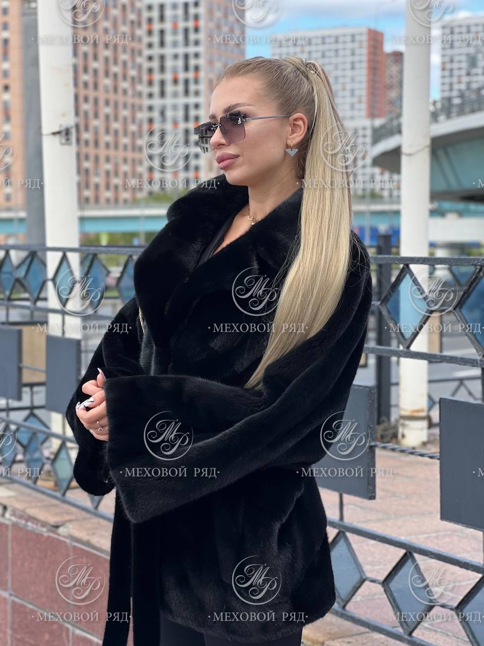 шуба норковая летучая мышь из норки blackglama,норковая шуба,норковая шубка,шуба норковая короткая,шуба летучая мышь из норки премиум с соболем