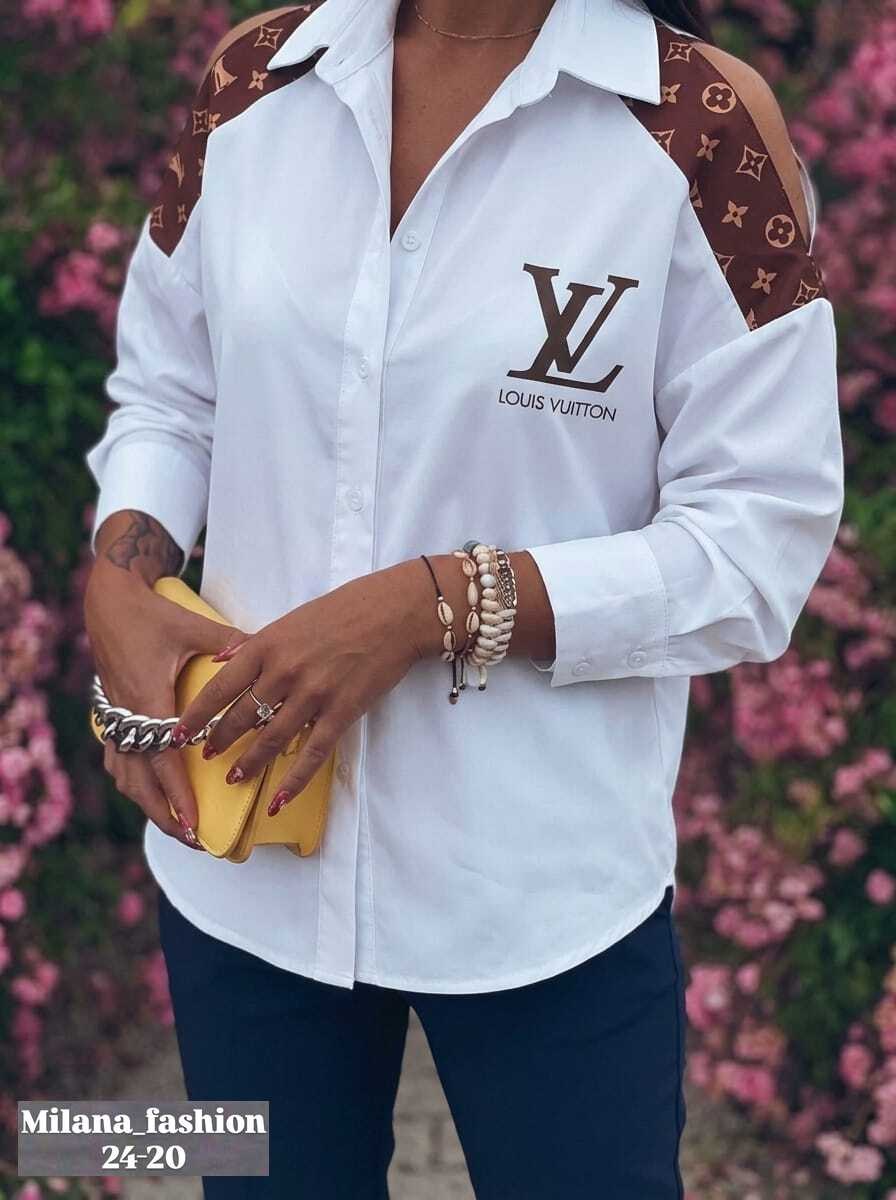 рубашка louis vuitton,рубашка женская,стильная рубашка,блузка рубашка,стильная женская рубашка