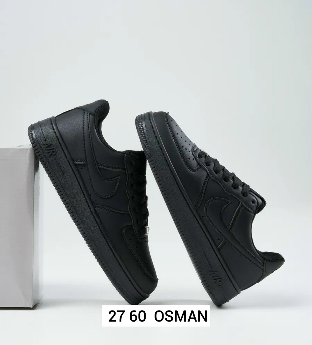 низкая повседневная  nike air force 1 для больших детей черный,nike air force 1 07,nike air force 1,nike air force 1 low black,кросcовки nike air force 1