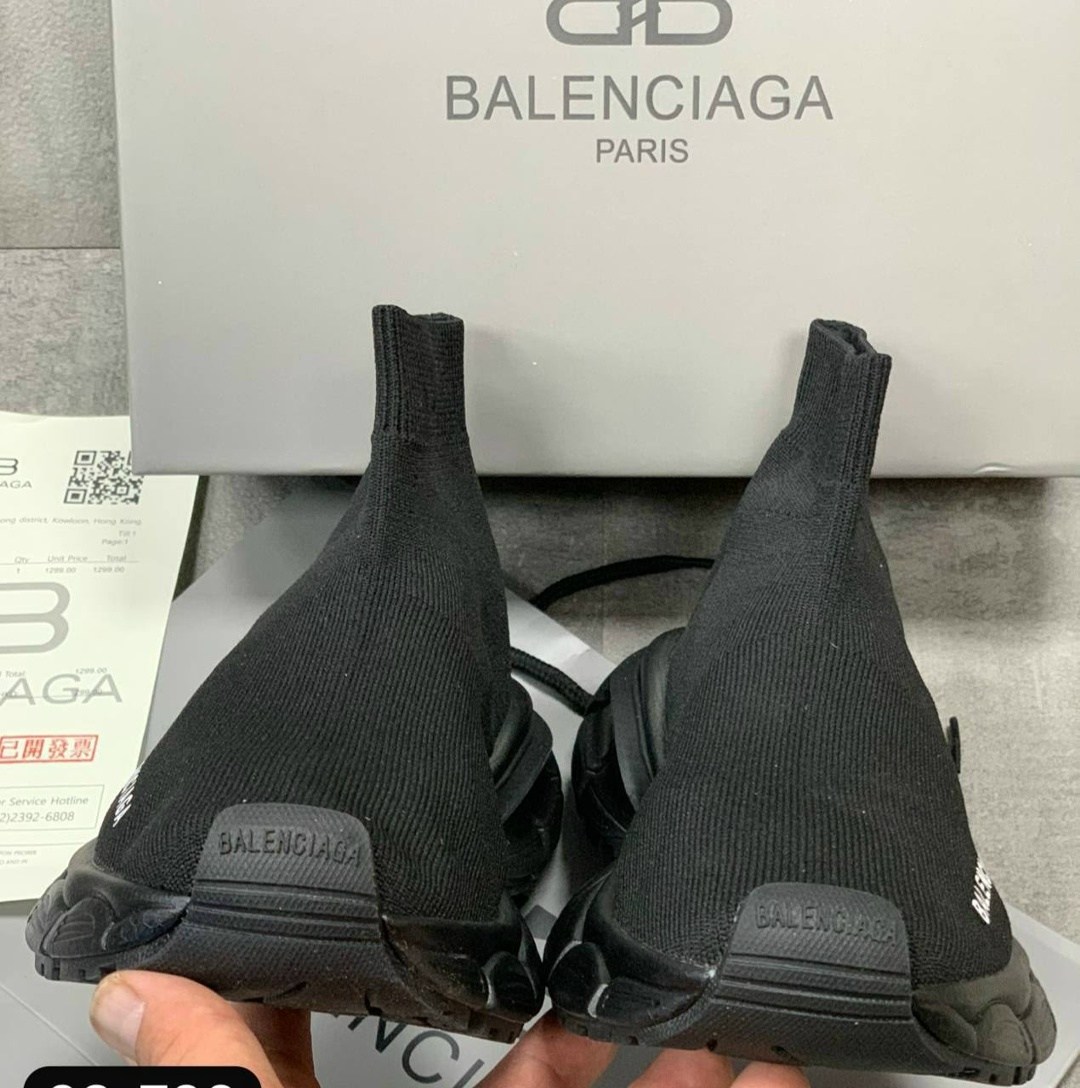женские кроссовки balenciaga,кроссовки balenciaga,кроссовки balenciaga speed,кроссовки balenciaga speed trainer triple black,кроссовки баленсиага женские