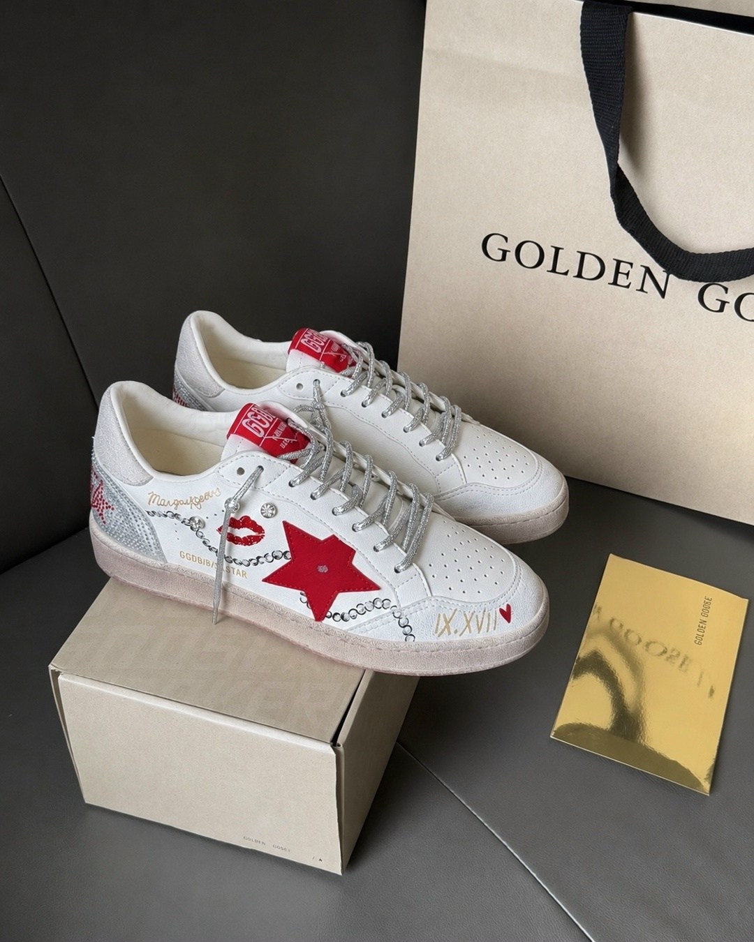 кроссовки golden goose,golden goose кеды ball star желтый,кроссовки golden goose ball-star low белый красный,golden goose ball star,