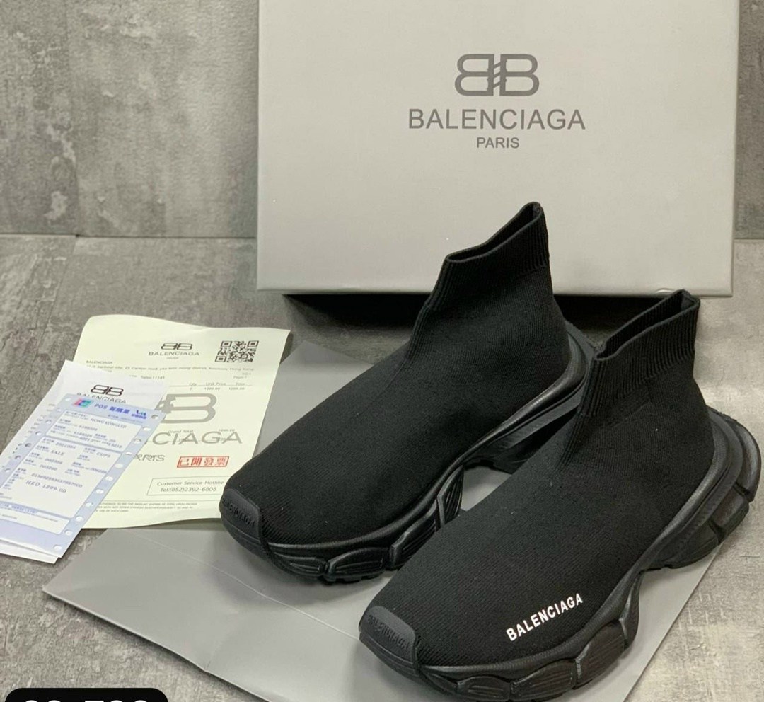 женские кроссовки balenciaga,кроссовки balenciaga,кроссовки balenciaga speed,кроссовки balenciaga speed trainer triple black,кроссовки баленсиага женские