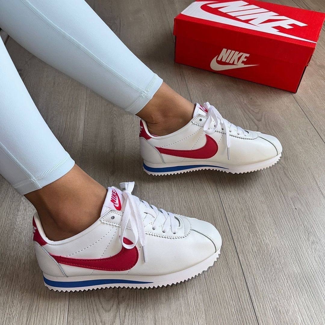 nike classic cortez leather,nike classic cortez,cortez nike,найки кортез,кроссовки nike cortez forrest gump бело-красные