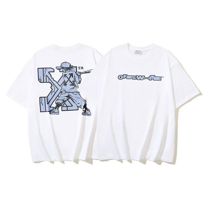 футболка с принтом,футболка off white,белая футболка,парная футболка,футболки модные